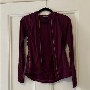 Athleta Women's Plum Zip Hoodie Jacket